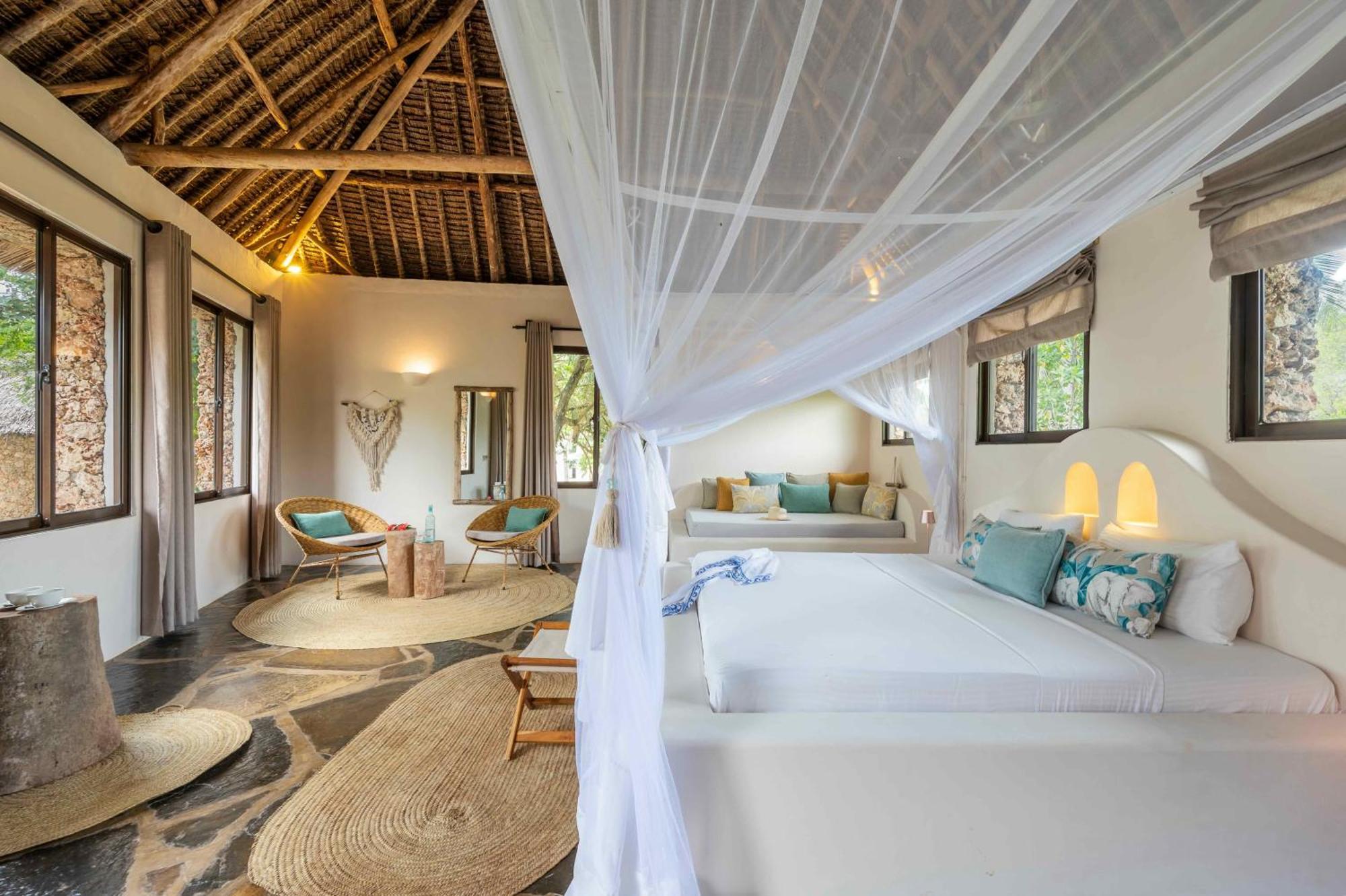 Mwazaro Beach Lodge Shimoni Номер фото